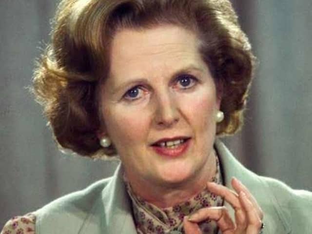 Margaret Thatcher was a keen supporter of the university