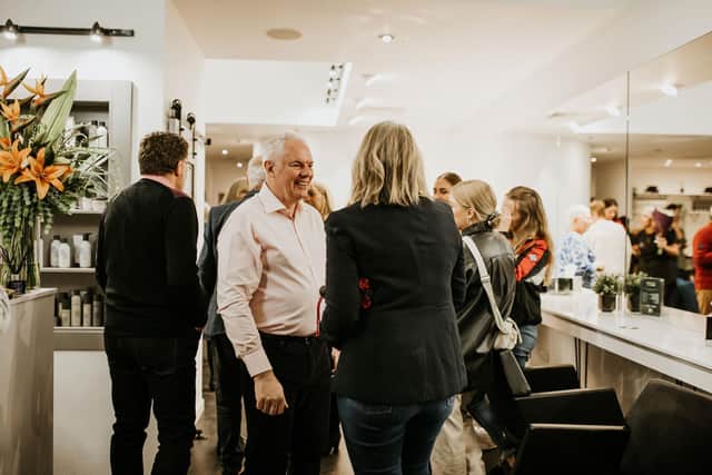 At the launch of the MK salon. Picture: Amy Foster Photography