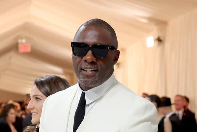 NEW YORK, NEW YORK - MAY 01: Idris Elba attends The 2023 Met Gala Celebrating "Karl Lagerfeld: A Line Of Beauty" at The Metropolitan Museum of Art (Photo by Mike Coppola/Getty Images)