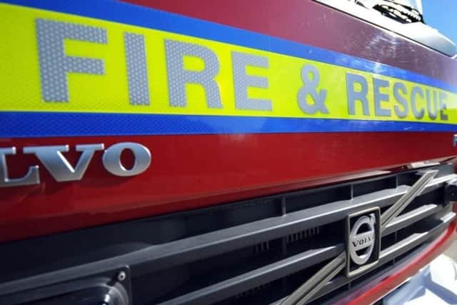 Two casualties were taken to hospital following a two-vehicle crash in Whitchurch yesterday afternoon (Tuesday)