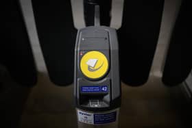 A contactless ticket terminal in London used for illustrative purposes (Photo by Leon Neal/Getty Images)