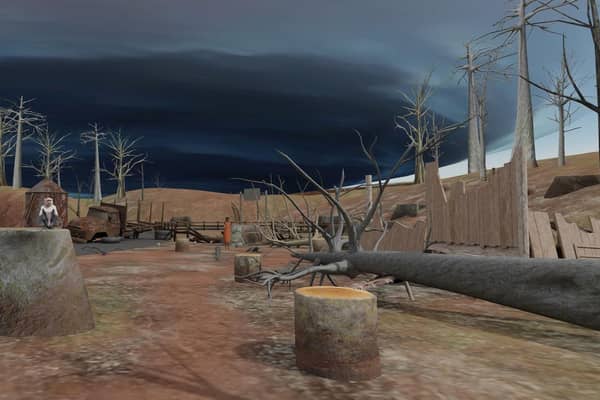 Future Forests Experience immersive scene