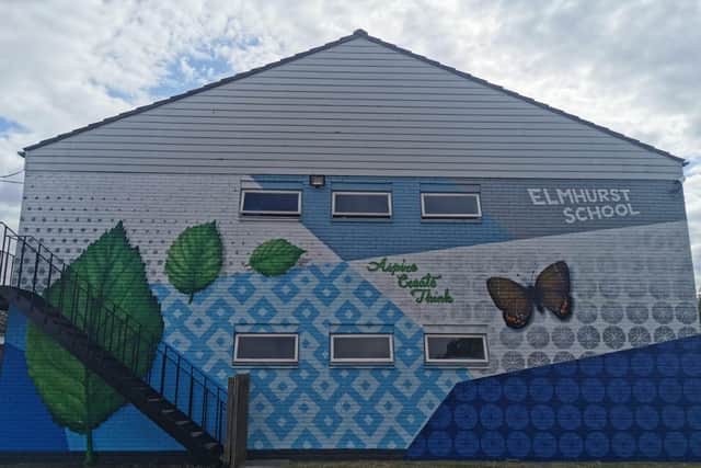 Designed by local artists with the help of Year Five