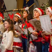 Local school carols will lead the singing, photo from Phil Richards