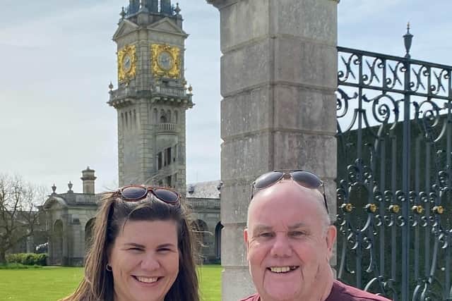 Louise and her dad Keith