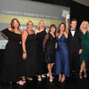 Harry's Rainbow winning Gold at the SME Business Awards 2023