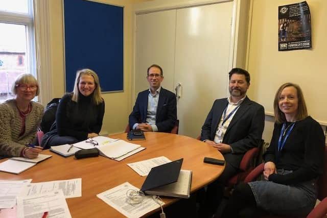 PCC Barber at Bucks Association for the Care of Offenders