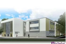 An artist's impression of what the site could look like