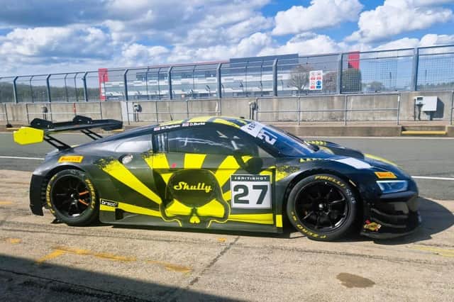 Steller Motorsport tested their Audi R8 GT3 at Silverstone last week (Photo Freddie Beckett)