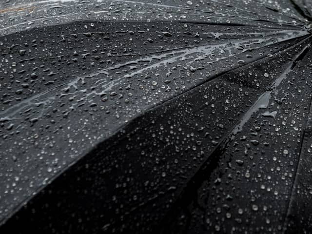 An amber weather warning relating to rainfall has been issued. (Photo by Ian Gavan/Getty Images)