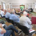 The residents' meeting in Maids Moreton Village Hall