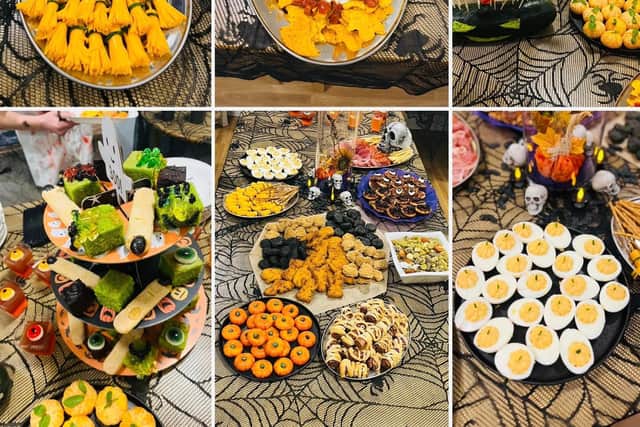 Byron House Care Home Halloween Food