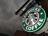 The Starbucks logo. Photo by Christopher Furlong/Getty Images