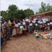 Aylesbury Grammar students providing resources for a new pre-school in Malawi.