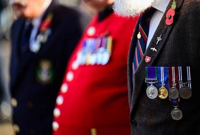 The official Remembrance event takes place on Sunday