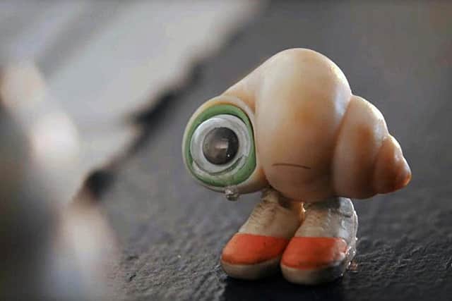 Marcel the Shell with Shoes on