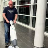 Serco Leisure's MD mopping up at Aqua Vale