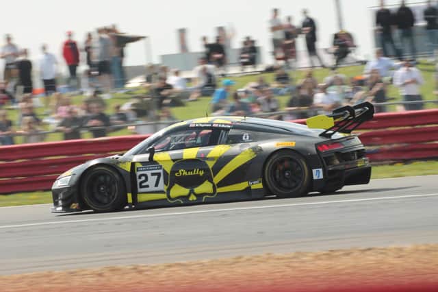 Steller Motorsport were class winners in the British GT Championship at Silverstone last weekend with their Audi R8 GT3 car. (Photo: James Beckett)