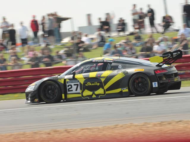 Steller Motorsport were class winners in the British GT Championship at Silverstone last weekend with their Audi R8 GT3 car. (Photo: James Beckett)