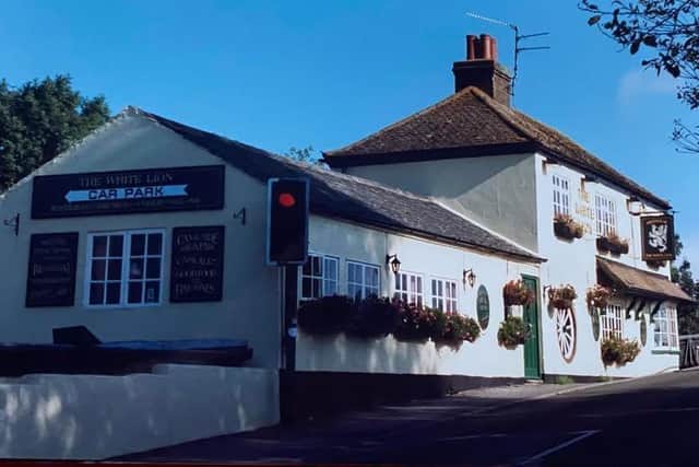 The White Lion as it looked in the mid-1970s