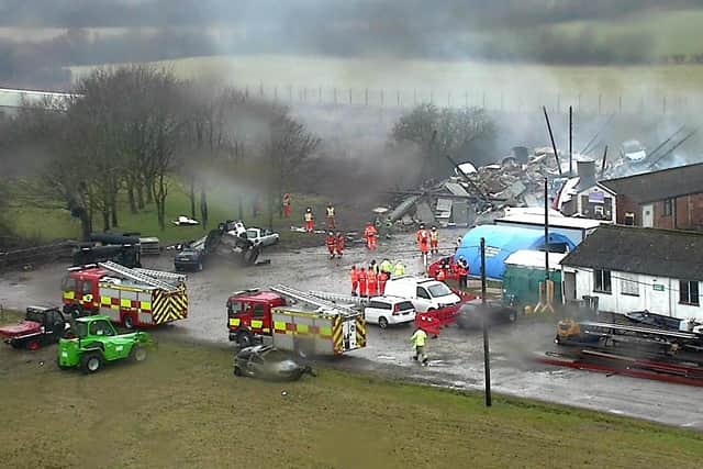Emergency services from all over the country took part