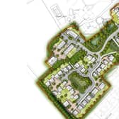 Site plan of the Longwick Chase development