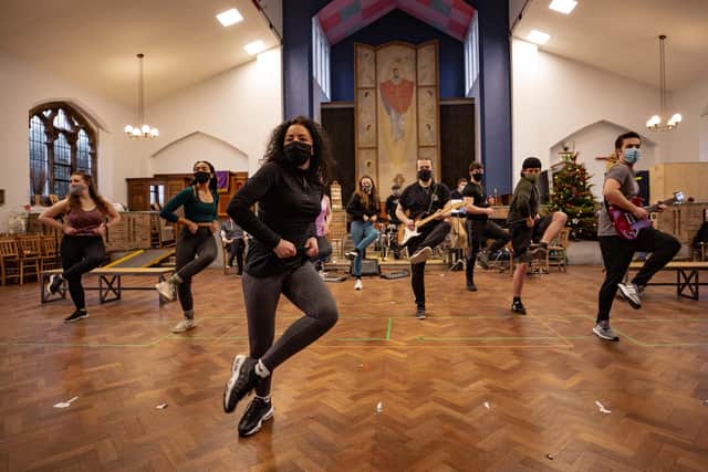 Footloose The Musical rehearsals. Picture: Mark Senior