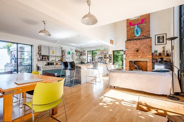 Historically, the luxury house was made up from three separate Lock Keepers Cottages, and now boasts spacious living areas.