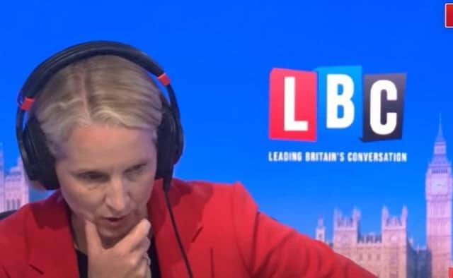 Emma Reynolds on LBC radio