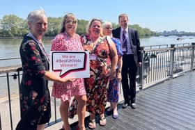 From left: Director Jane Alexander, practice manager Louise O'Hara, client care manager Sharon Richardson, head veterinary nurse Dawn Dunn and director Richard Rallings