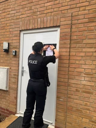 It is illegal to enter this home over the next three months