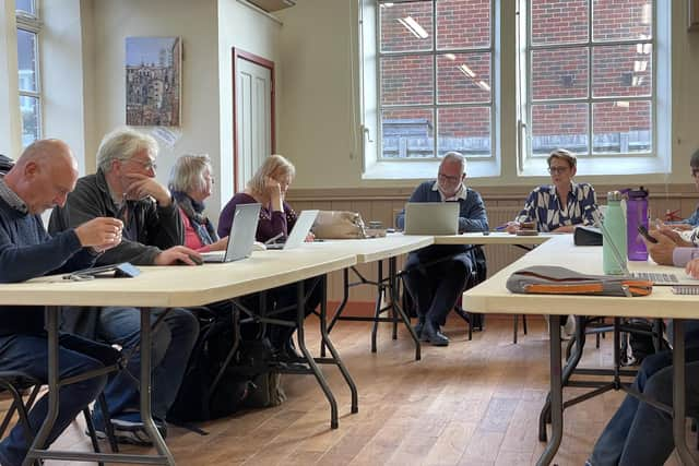 Downley Parish Council Meeting, photo from Charlie Smith/Local Democracy Reporting Service