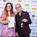 Jessica and Theo Paphitis