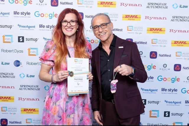 Jessica and Theo Paphitis