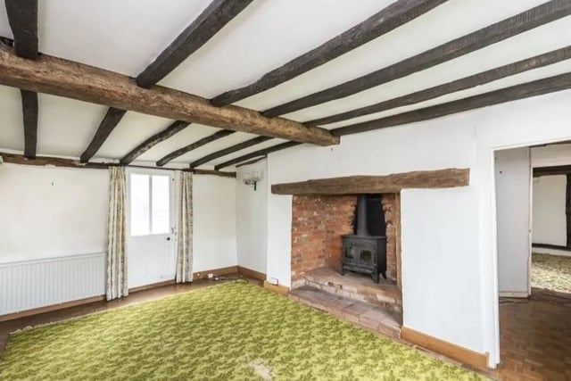 Two of the rooms boast inglenook fireplaces
