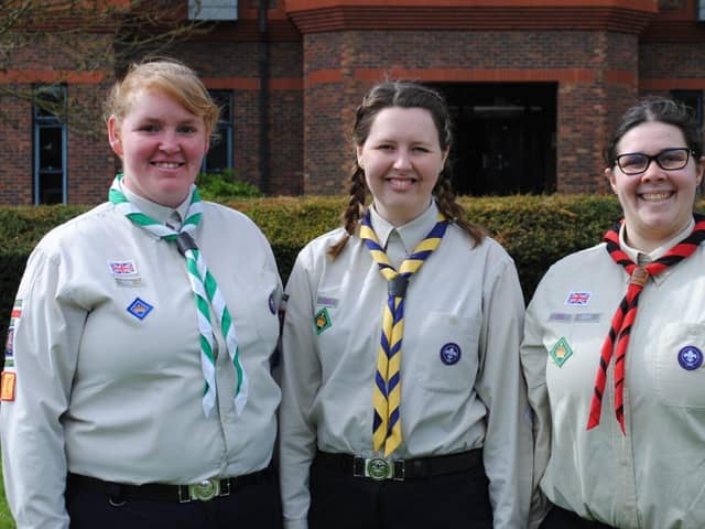 Scout Leaders attend Windsor Castle