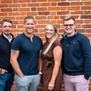 SafeKeep founders L-R Robin Hyde-Chambers, Andrew Byres, Ellen Widdup, Jacob Dilley