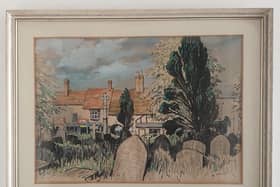 A painting by artist Stuart Tresilian was gifted to former neighbour Trevor Goosey