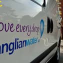 An Anglian Water van