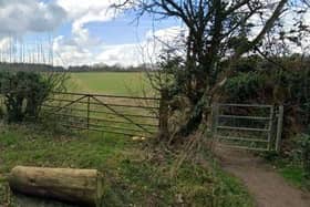 A proposed emergency access point to the site (Credit: PWA planning)