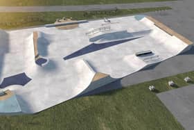 Designs for the delayed Buckingham skate park revamp