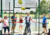 Greg Smith MP Opens New Padel Court on Saturday, July 21st, 2025.