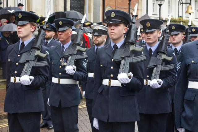 Hundreds marched through a rainy Aylesbury, photo from Laura McG Photography