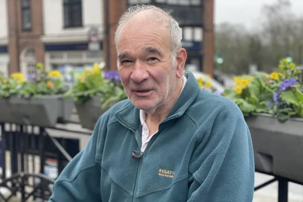Barry Quelch wants the council to fill the empty homes. Photo from Charlie Smith/Local Democracy Reporting Service