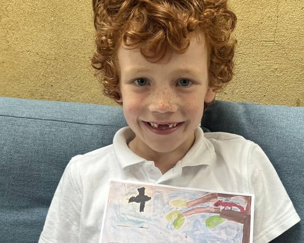 Monty, six, won the national competition