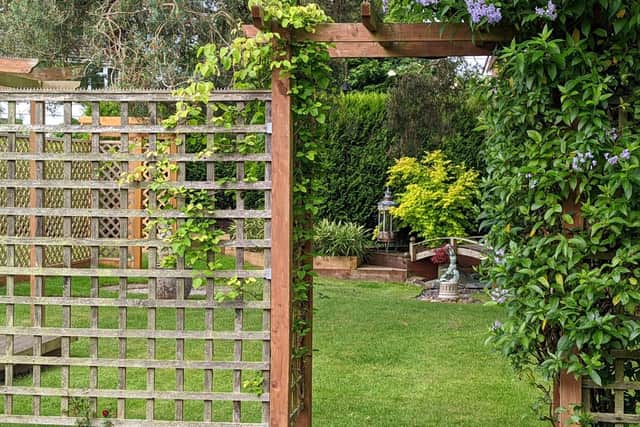 One of the 11 Granborough gardens that will be open to the public this weekend
