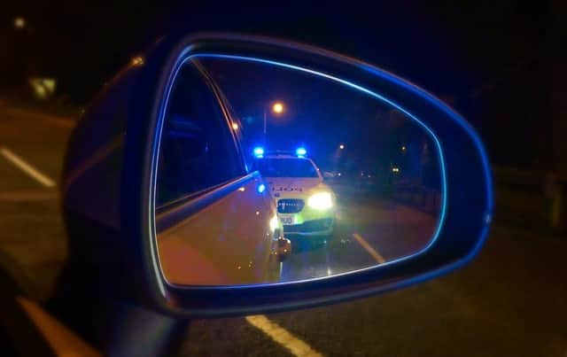 The stolen vehicle was recovered yesterday evening