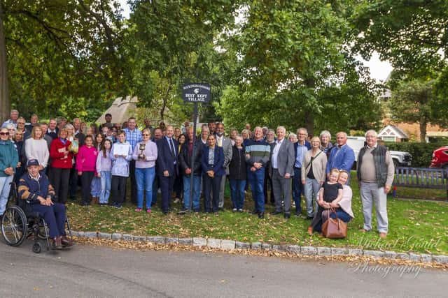 The Aston Abbotts community, photo from Michael Gould