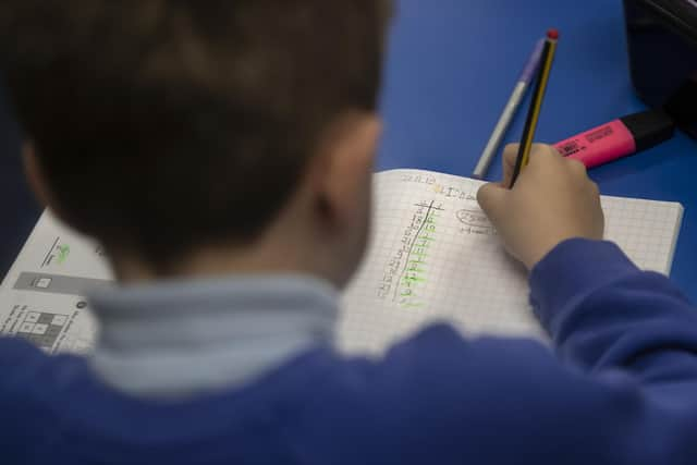 More students are missing significance amounts of school time since the pandemic. Photo from Danny Lawson/PA Wire