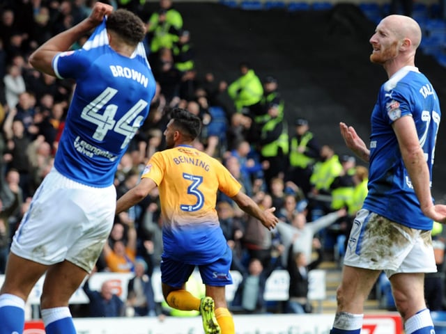 Victories over Chesterfield are sweet at the best of times, even more so when it all but condemns Chesterfield to relegation. That was the case in April 2018 when Mal Benning's only goal of the game left Chesterfield facing up to a new life in the National League.